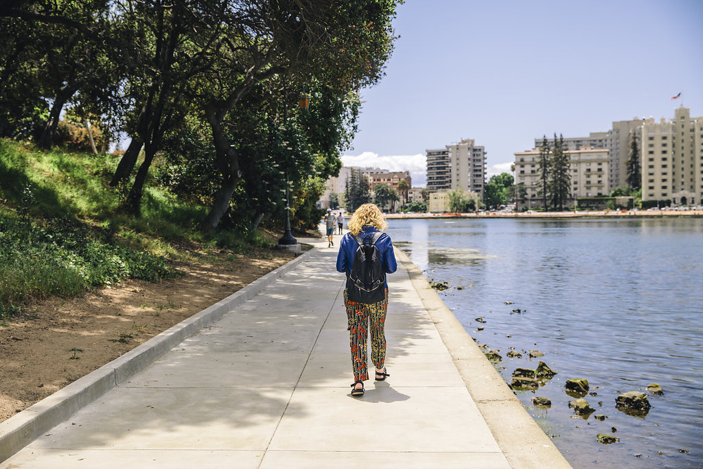 Water front walk
