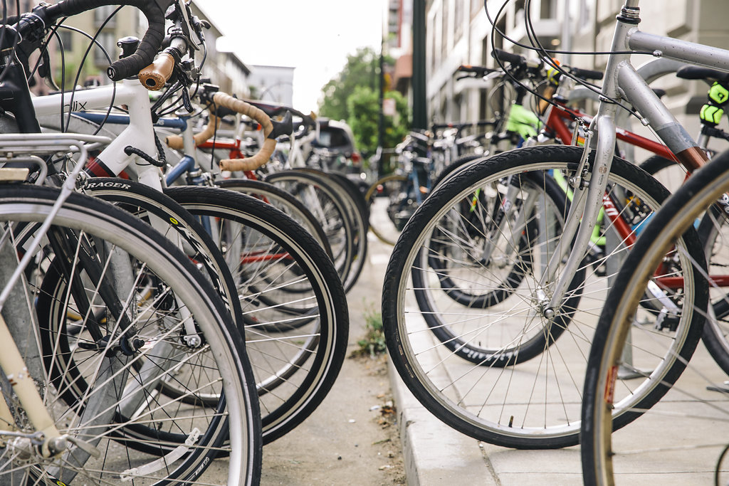 Bicycles in the neighborhood | ZO Oakland Apartments